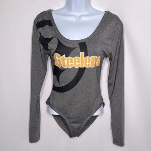 ❤️3/$30 NFL Team Apparel Steelers Long Sleeve Bodysuit
